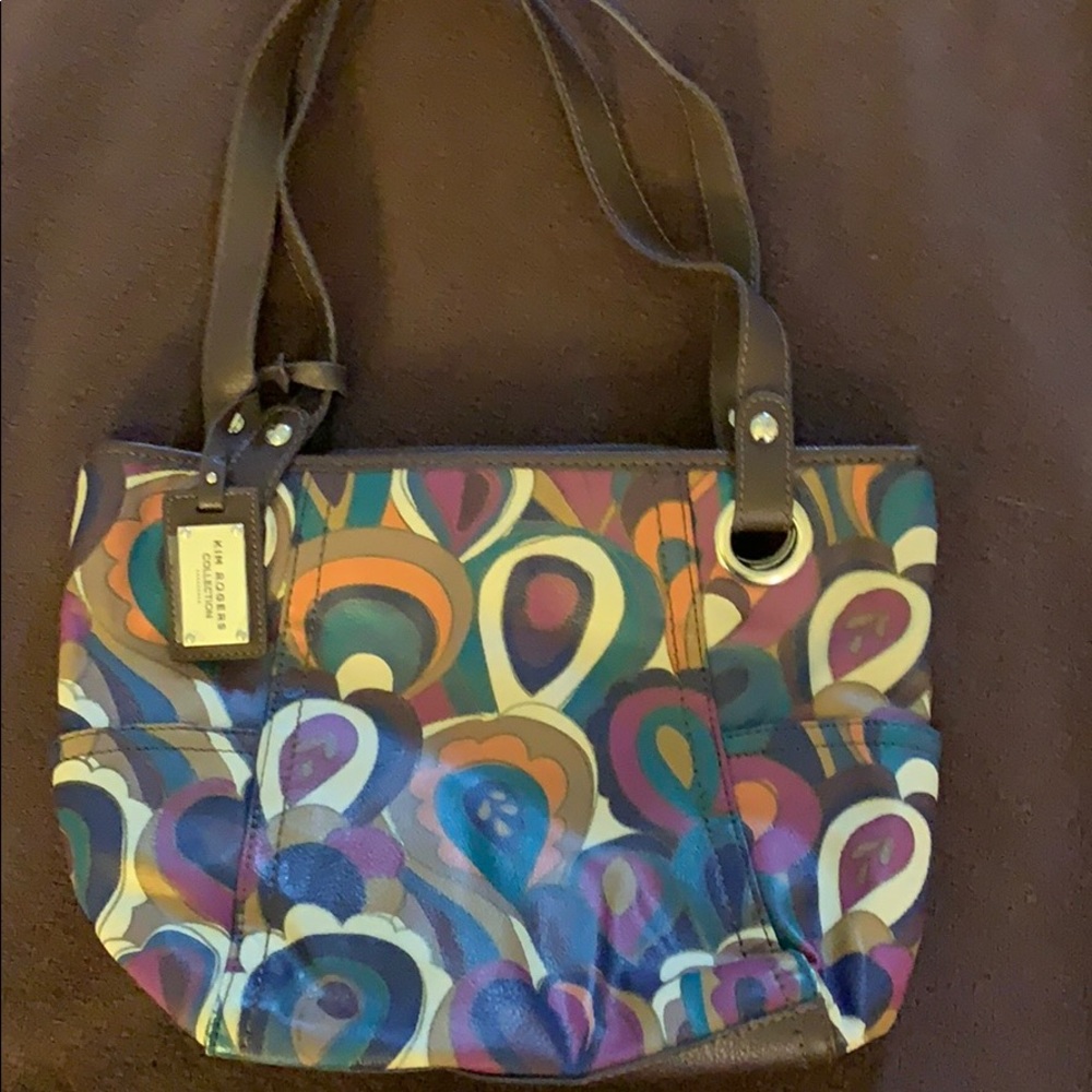 Colorful purse.